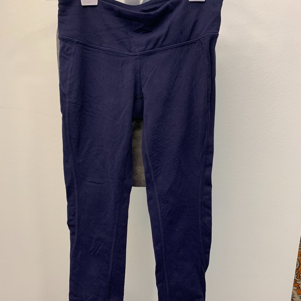 J.Crew/New Balance Cropped Leggings Navy XS